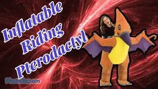 Riding Pteranodon costume review