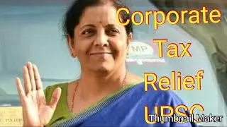 Corporate Tax Relief Package (Economic Reform - 2019)
