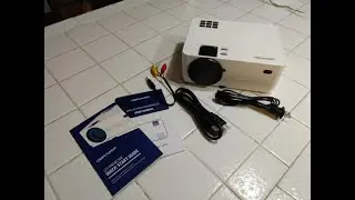 DBPOWER L21 LCD Video Projector Review