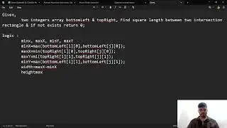 LeetCode 3047 | Find the Largest Area of Square Inside Two Rectangles (17-01-2026) | Easy Solution