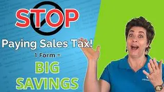 Stop Paying Sales Tax with This One Form (SST Resale Certificate Tutorial)