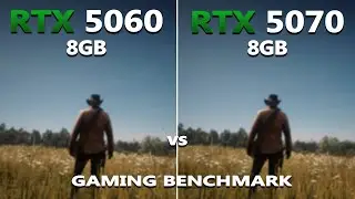 Сравнение игровых видеокарт RTX 5060 и RTX 5070 для ноутбуков | Какая из них лучше в играх? |