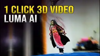 Create 3D Video without any 3D knowledge | Luma Ai tutorial