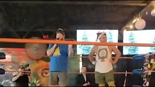 hope for the holidays 2025 wrestling event presented by cage brewery the Christmas toy shop