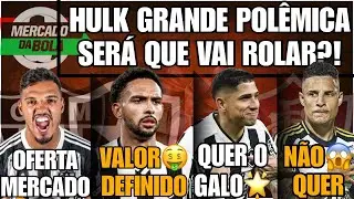 💣SAVARINO QUER O GALO😱ARANA Ñ QUER SAIR💰VITINHO VALOR ATUALIZADO🔚MENINO SAÍDA😱HULK GRANDE POLEMICA