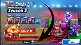 30460 RP 😱 Season 5 champion rank push - Stumble guys tips and tricks gameplay #stumbleguys