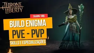 🔥 O MAGO SUPREMO do Throne and Liberty — Build de ENIGMA - STAFF / ORB
