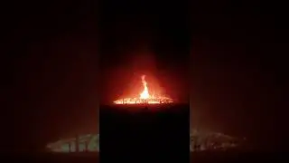 Burning man Temple burn 2018 💜🔥)'(🔥💜