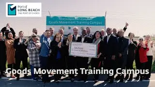 Officials Celebrate State Funding for Joint Ports Goods Movement Campus