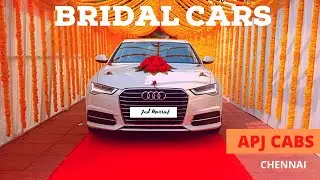 DAZZLING BRIDAL CARS!!!!!APJ CABS----CHENNAI
