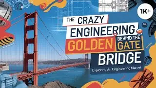 Golden Gate Bridge:The Marvel of Crazy Engineering|#GoldenGateBridge #engineering #video #innovation