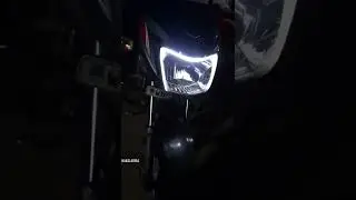 TVS Star City Plus DRL modification 😍😍😍😍. #bengali #tvsstarcityplus #bike