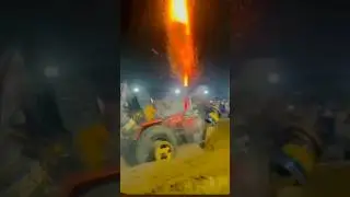 👍💯Modified tractor 🚜 🔥 Harrow competition fire in tractor 🚜🔥#farming # #shortvideo #shortsfeed