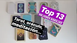TOP 13  MEJORES BARAJAS DE TAROT, ORÁCULO, MEDITACIÓN...