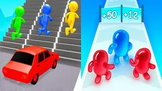 Shape shifting VS Join Blob Clash 3D - All Level Gameplay Walkthrough Android iOS Ep1