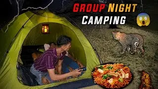 Night Camping In Forest | Cooking Maggi | With Friends | universal a2z vlog