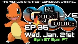 THE COUNCIL OF COMICS LIVE! EP.36 | COMMUNITY HANGOUT | JAN. 21, 2026 #COMICBOOKS #MOVIES