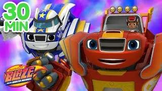 Robot Blaze & Friends To The Rescue Compilation |  Blaze and the Monster Machines