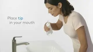 How to Use the Waterpik Cordless Express Water Flosser. Purchase link below.