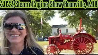 Steam Engine, Threshers, Antique Farm Machinery, Tractor Exhibit, & Bluegrass! Boonville, MO. 9/2022