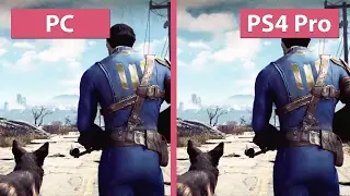 4K UHD | Fallout 4 &ndash; PC vs. PS4 Pro 4K Mode Graphics Comparison