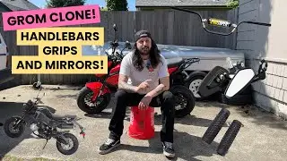 Amazon Grom Clone Handlebars | Boom Vader 125 | Honda Grom Clone