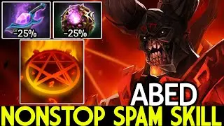 ABED [Doom] 50% Cooldown Reduction Nonstop Spam Skill Dota 2