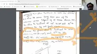 Unit 2 Projections of lines line inclined to both HP & VP