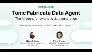 Introducing the Fabricate Data Agent: the AI agent for synthetic data generation
