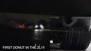 145 MPH Burnout and Donuts in the ZL1 *rip tires*