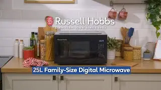 Russell Hobbs Family Size 25L Digital Microwave - RHMT2513B