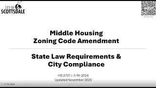Middle Housing Text Amendment