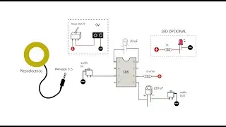Piezoeléctrico + Amplificador
