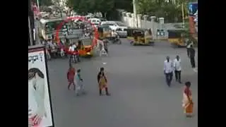 Bus Vs Car Accident | Live Accidents in India | Tirupati Traffic Police