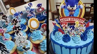 Sonic The Hedgehog Cake