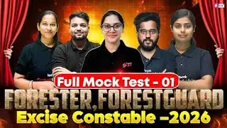 FORESTER Mock Test |  Mock Test 2026 | Complete Preparation