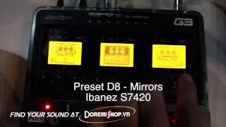 [Doremishop.vn] - Zoom G3/G3X MFX preset demo