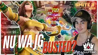 I PLAYED NU WA JUNGLE... AND WHY IS SHE SO STRONG || Smite 2 Deity Ranked Conquest
