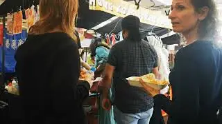 Indoor food market @Bricklane Food Hall  #bricklanemarket #bricklane #foodhall #foodmarket #london