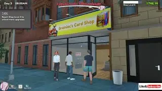 Магазин карточных игр Brainiac's Card Shop - День 3