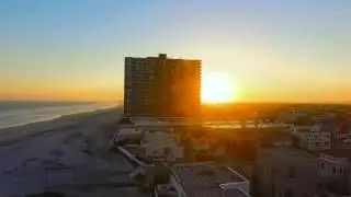 Margate City Sunset Drone