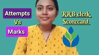 My RRB Clerk Scorecard 📊✅