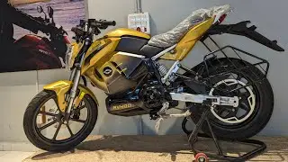 2024 Revolt RV400 - New Lightning Yellow Colour