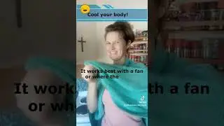 how to cool down my body when it's hot