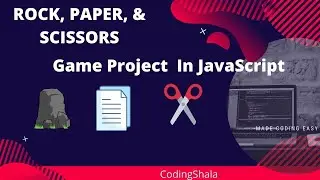 JavaScript Project Rock, Paper and Scissors Game | JavaScript Tutorial In HINDI