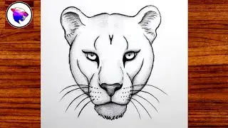 How to Draw a Lion? | Easy and Detailed Lion Drawing Step by Step | Drawing Tutorial