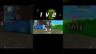 1V2 Custom ROM #freefire #anime #freefireshorts #gaming #gameplay #garenafreefire