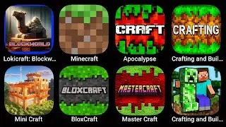 Lokicraft Blockworld, Minecraft, Apocalypse, Crafting and Building, Mini Craft, BloxCraft