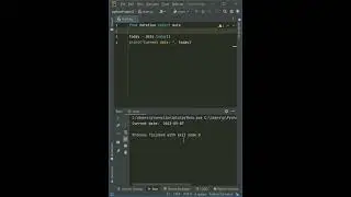 Python program to get current date and time 