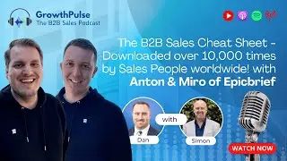 The B2B Sales Cheat Sheet - Downloaded over 10,000 times by Sales People worldwide!